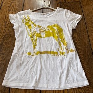 ▪️J. Crew Horse Pattern Tee▪️